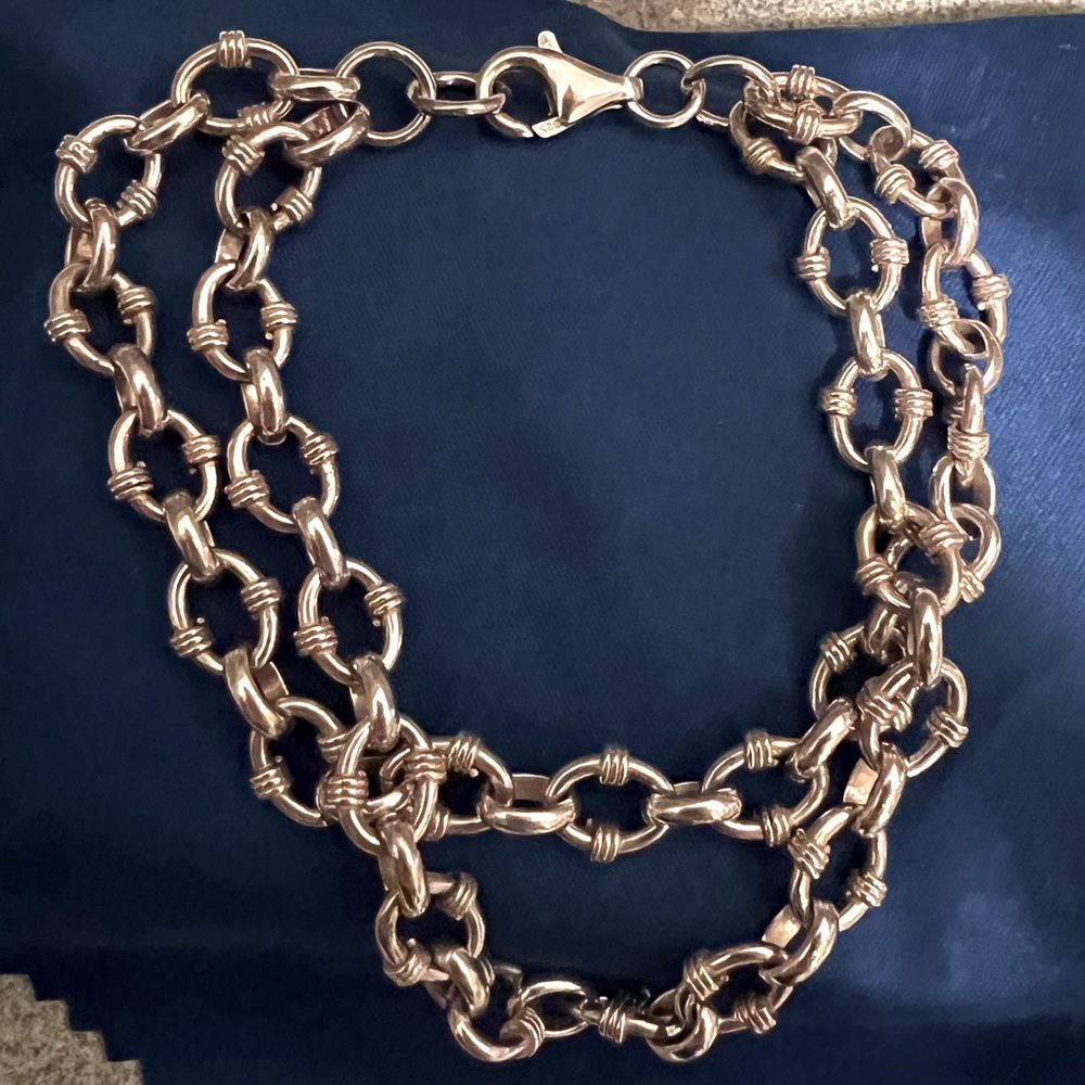 Sterling Silver Link Bracelet